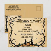 Halloween Witch's Potion, Halloween Uitnodiging, Briefkaart (Voorkant / Achterkant)