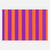 Halloween Witch's Stripes Inpakpapier Vel (Voorkant)