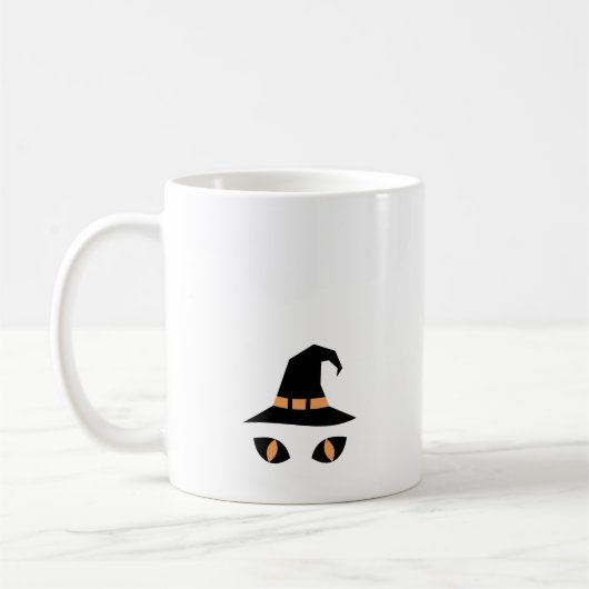 Halloween witchy cat koffiemok (Links)
