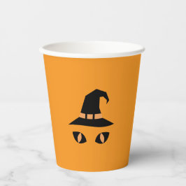 Halloween witchy cat papieren bekers