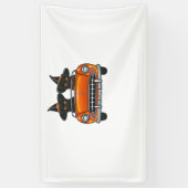 Halloween Witchy Cats Classic T-shirt Spandoek (Verticaal)