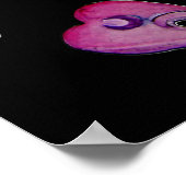 Halloween: Witchy Gothic Pattern Poster (Hoek)