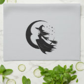 Halloween, Witchy Halloween, Halloween Witch Theedoek (Gevouwen)