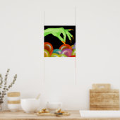 Halloween Witchy Nails - SRF Poster (Keuken)