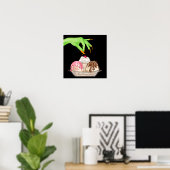 Halloween Witchy Nails - SRF Poster (Thuiskantoor)