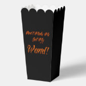Halloween Witchy Quote Bedankdoosjes (Voorkant)