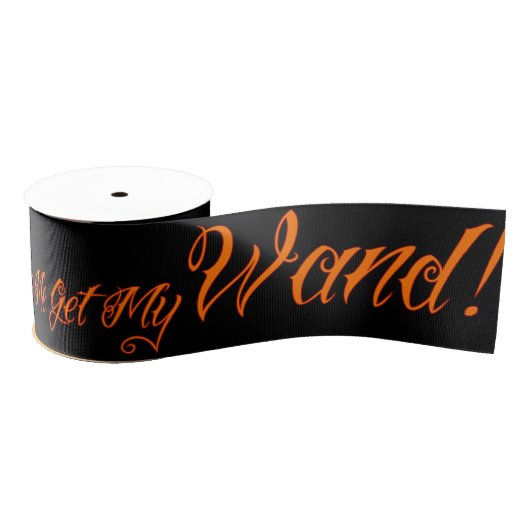 Halloween Witchy Quote Grosgrain Lint (Spoel)