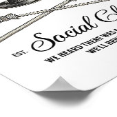 Halloween Witchy Stemmen Heksen Voor Kamala Femini Poster (Hoek)