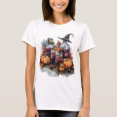 Halloween Witchy T-shirt Apothecary Waterverf (Voorkant)