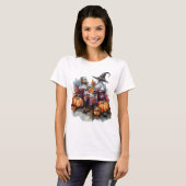 Halloween Witchy T-shirt Apothecary Waterverf (Voorkant volledig)