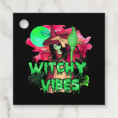 Halloween Witchy Vibes Bedankjes Labels (Voorkant)