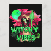 Halloween Witchy Vibes Briefkaart (Voorkant)