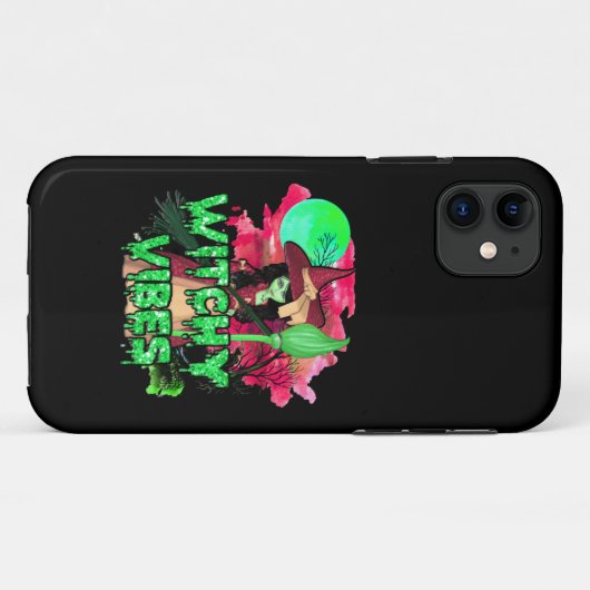 Halloween Witchy Vibes Case-Mate iPhone Case (Achterkant (horizontaal))