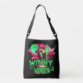 Halloween Witchy Vibes Crossbody Tas (Achterkant)