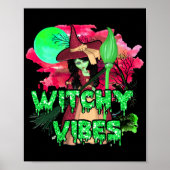 Halloween Witchy Vibes Poster (Voorkant)