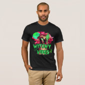 Halloween Witchy Vibes T-shirt (Voorkant volledig)