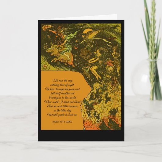 Halloween Witling Time Kaart (Voorkant)