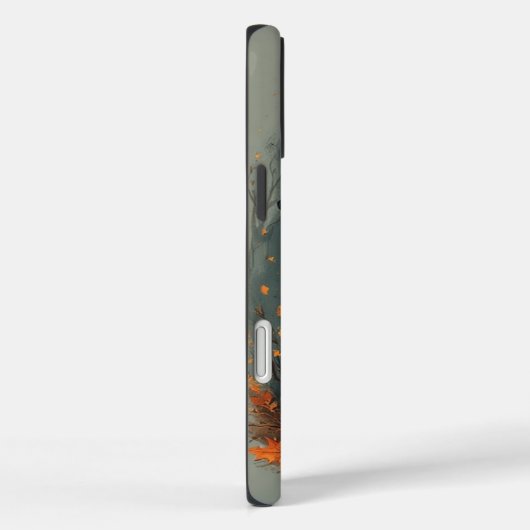 Halloween witte kat Case-Mate iPhone case (Achterkant / Rechts)