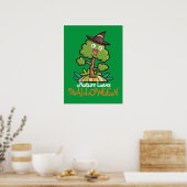 halloween-witteboom poster (Keuken)