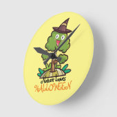 halloween-witteboom ronde klok (Hoek)