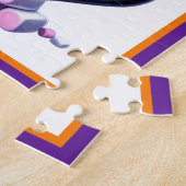 Halloween Wizard in Pumpkin Mok Lollipop Magic Legpuzzel (Zijkant)