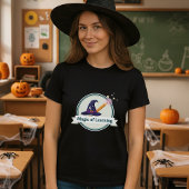 Halloween Wizard Pet & toverstokleraar T-shirt