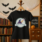 Halloween Wizard Pet & toverstokleraar T-shirt