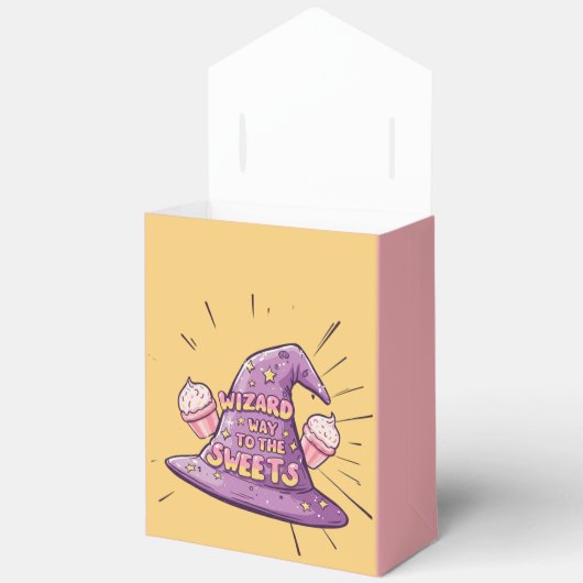 Halloween - Wizard Way to the Sweets Bedankdoosjes (Open)