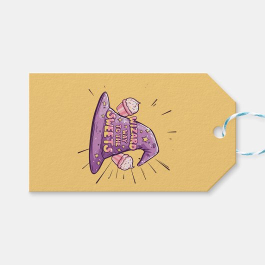 Halloween - Wizard Way to the Sweets Cadeaulabel (Voorkant (Horizontaal))