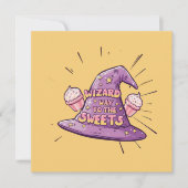 Halloween - Wizard Way to the Sweets Kaart (Voorkant)