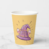 Halloween - Wizard Way to the Sweets Papieren Bekers (Voorkant)