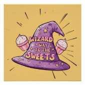 Halloween - Wizard Way to the Sweets Perfect Poster (Voorkant)