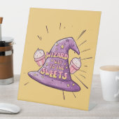 Halloween - Wizard Way to the Sweets Reclamebord Met Voetstuk (Insitu)