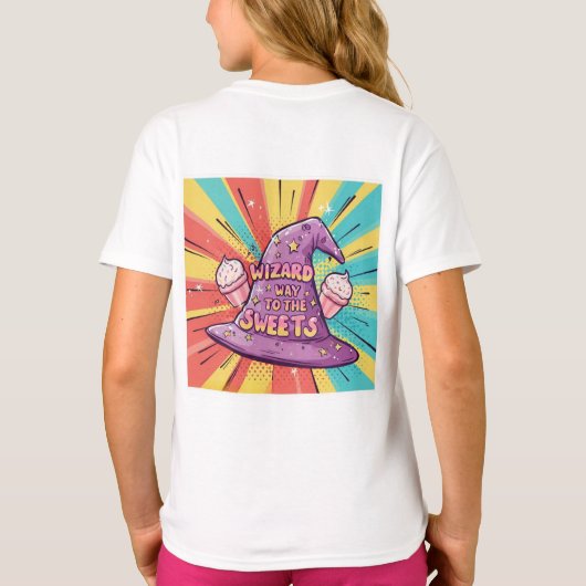 Halloween - Wizard Way to the Sweets T-shirt (Achterkant)
