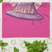 Halloween - Wizard Way to the Sweets Theedoek (Gevouwen)