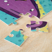 Halloween-Wizard Weg naar de snoepjes Legpuzzel (Zijkant)