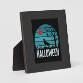 Halloween Wolf Kerkhof Maan Vector Fotoplaat (Voorkant)
