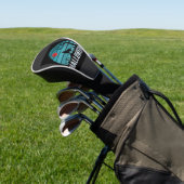Halloween Wolf Kerkhof Maan Vector Golfheadcover (Insitu)