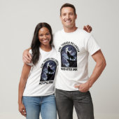 Halloween Wolf Moon Wildernis T-shirt (Unisex)
