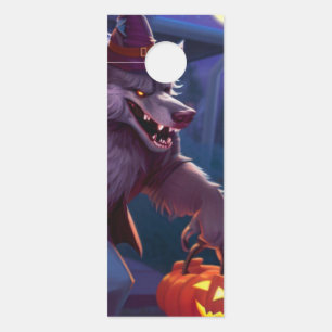 Halloween/wolfmens/herfst/herfst Deurhanger