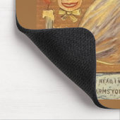 Halloween  Woman en Jack o' Lantern Muismat (Hoek)