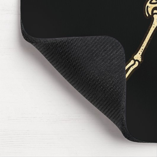 Halloween Women Golf Skeleton Funny Golf Halloween Muismat (Hoek)