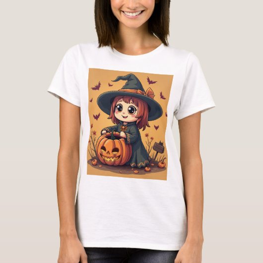 Halloween Women's Basic T-Shirt (Voorkant)