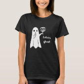 Halloween Women's Funny Ghost T-shirt (Voorkant)