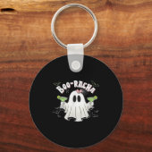 Halloween Women's Ghost Boo Racha Funny Margarita Sleutelhanger (Voorkant)