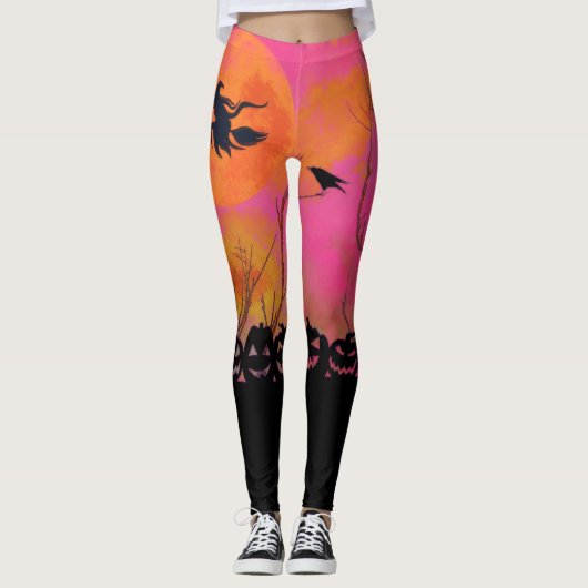 Halloween Women's Leggings (Voorkant)