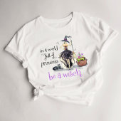 Halloween Womens Witch T-Shirt Witchy Cauldron