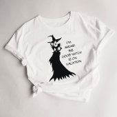 Halloween Womens Witchy Shirt Funny Quote Tekst