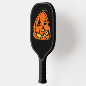 Halloween Wonky Pumpkin Pickleball Paddle (Links)