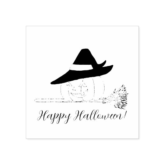 Halloween Wood Art Stamp Rubberstempel (Afrduk)